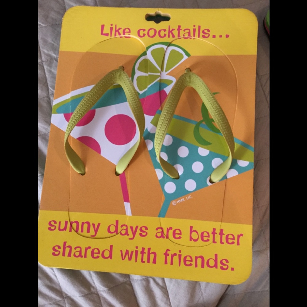 Hallmark Cocktails & Sunny Day Flip Flops